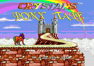 Crystal's Pony Tale screenshot 3 for Sega Genesis